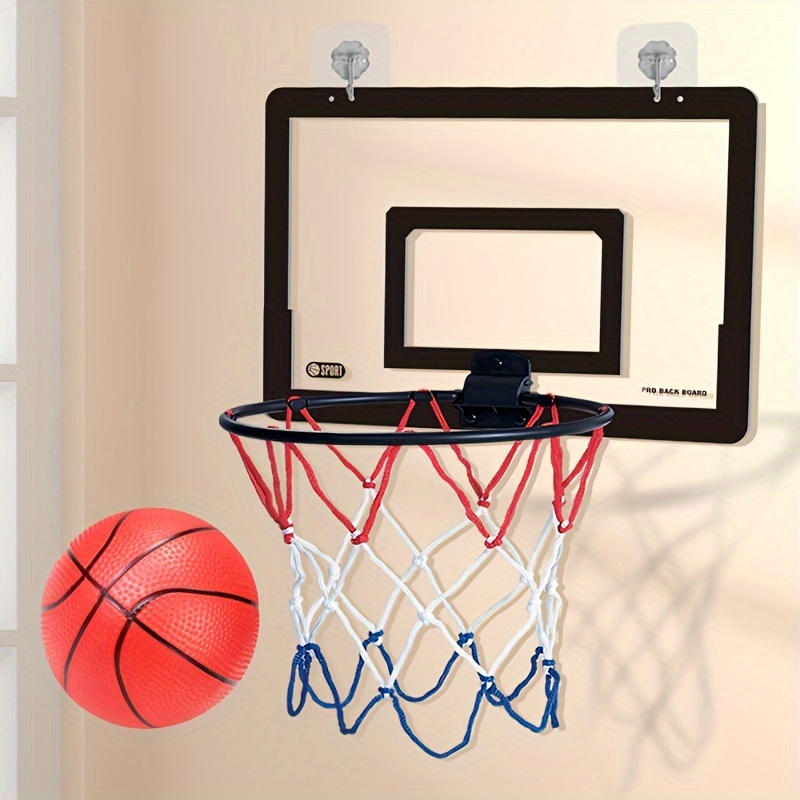 Canasta De Baloncesto De Pared Interior Sin Perforaciones