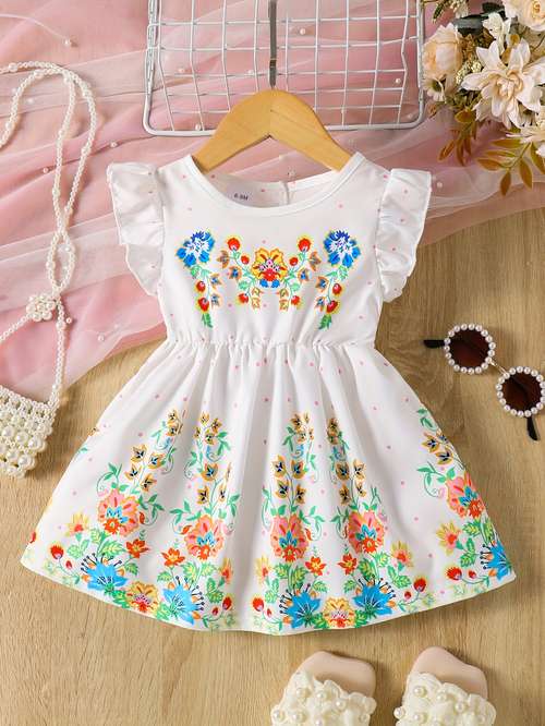 Dainty Puff Sleeves Square Neck On