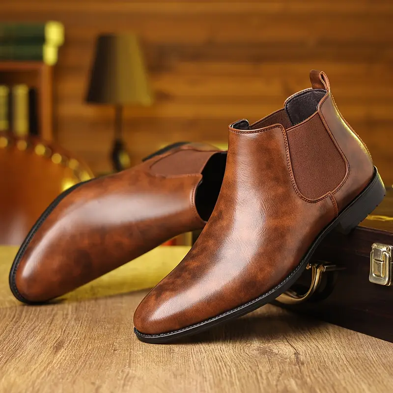 mens solid color slip dress shoes comfy non - Temu mens solid color slip dress shoes comfy non - Temu