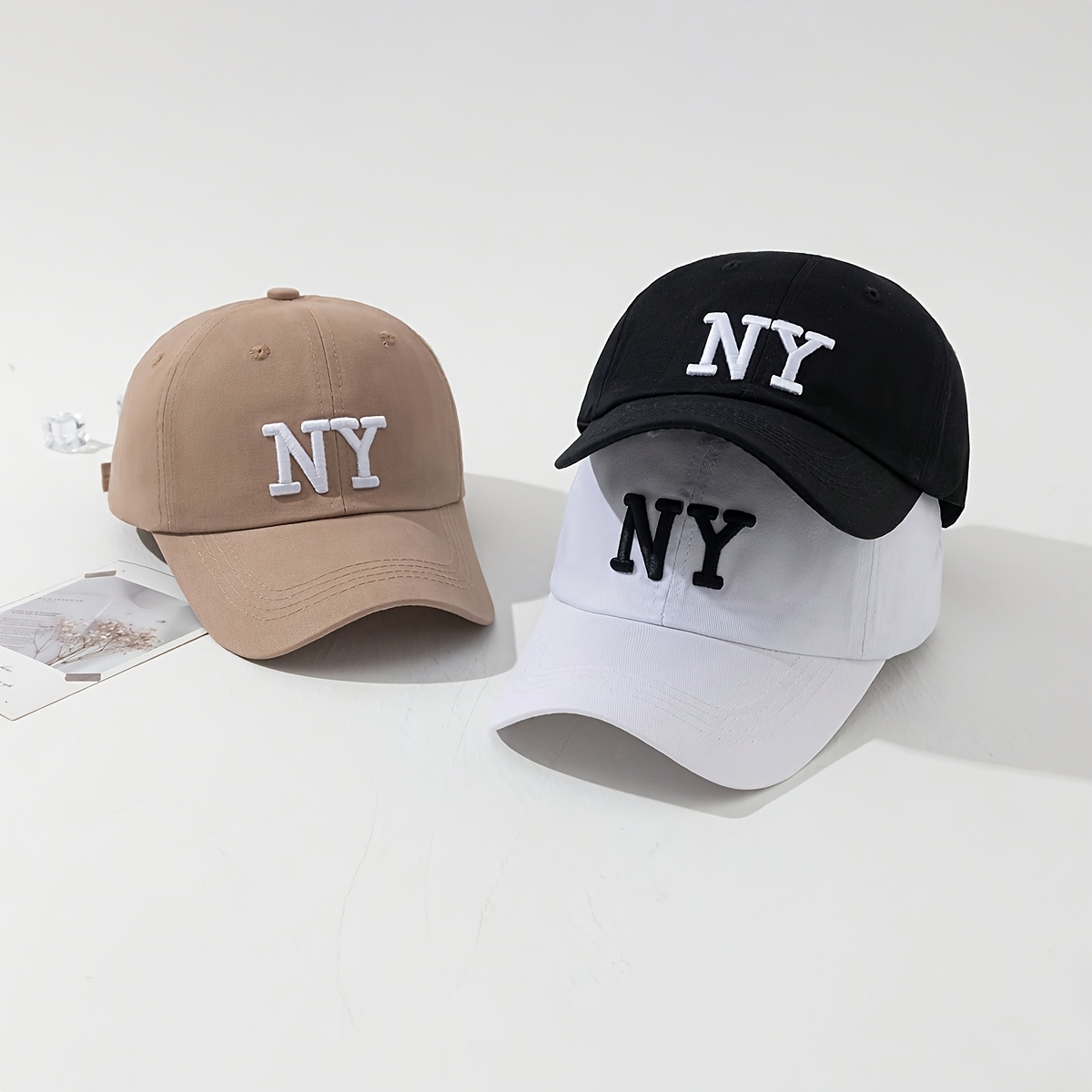 Rosa Cachucha New York Para Mujer Cachucha Ny Gorra Ny Negra