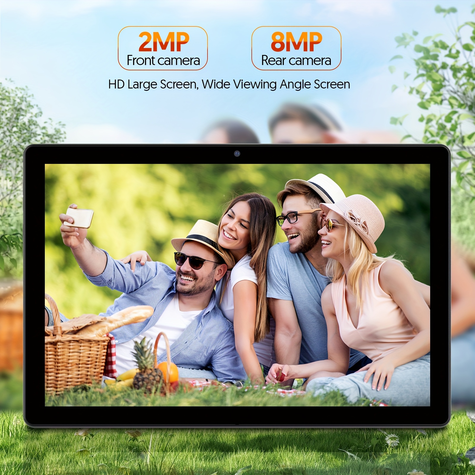 10 Inch Android 15 Tablet, 12 (3+9) GB RAM, 64GB ROM+1TB Uitbreidbaar Geheugen, 1280 * 800IPS, 2.0MP+8.0MP, 6000mAh Batterij, Meerdere Combinaties (tablet/tablet+toetsenbord Set) Upgrade Systeem, Efficiënte Productiviteit, Technologie Liefhebbers, Hoge Kosteneffectiviteit