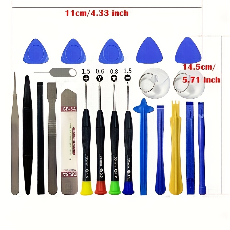 TEMU Diy Electronics : 22-in-1 Tool Kit For Iphones, Ipads, Laptops - & Maintenance