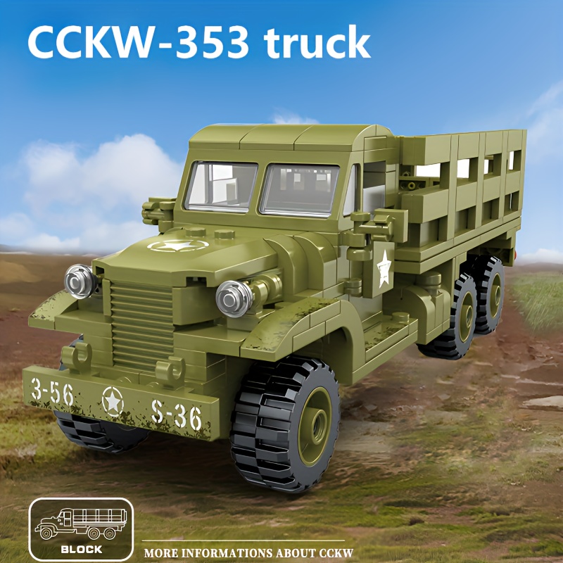 

359pcs Cckw-353 Truck Building Blocks Puzzle Toy Model Birthday Present