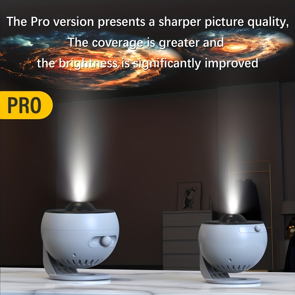 Smart Galaxy Projector Light Pro Globe with Wireless Function and Remote Control