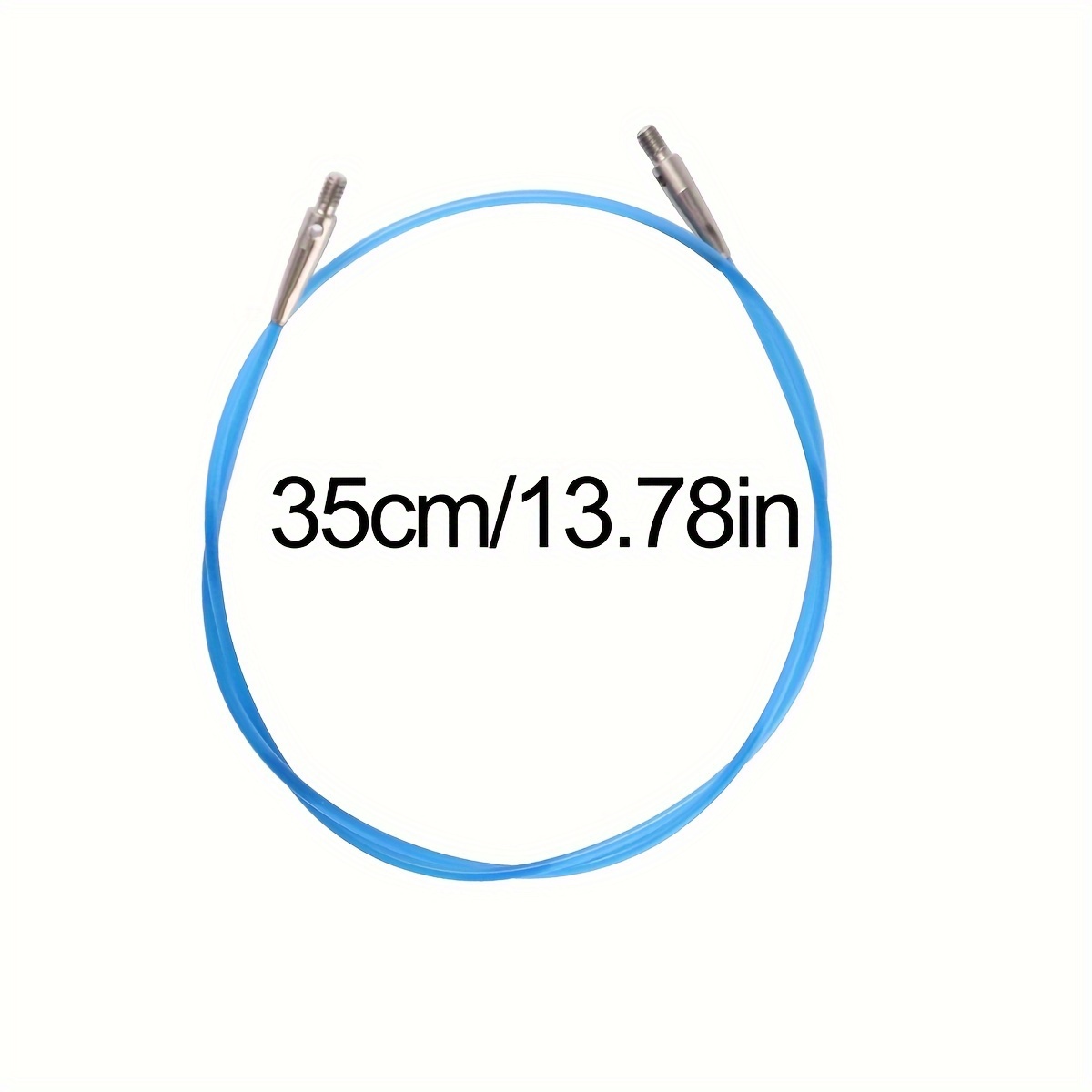 TEMU Detachable Circular Needles, Interchangeable Knitting Needles, Interchangeable Cable Knitting Needles, Ergonomically Designed Loop Bar Needles,