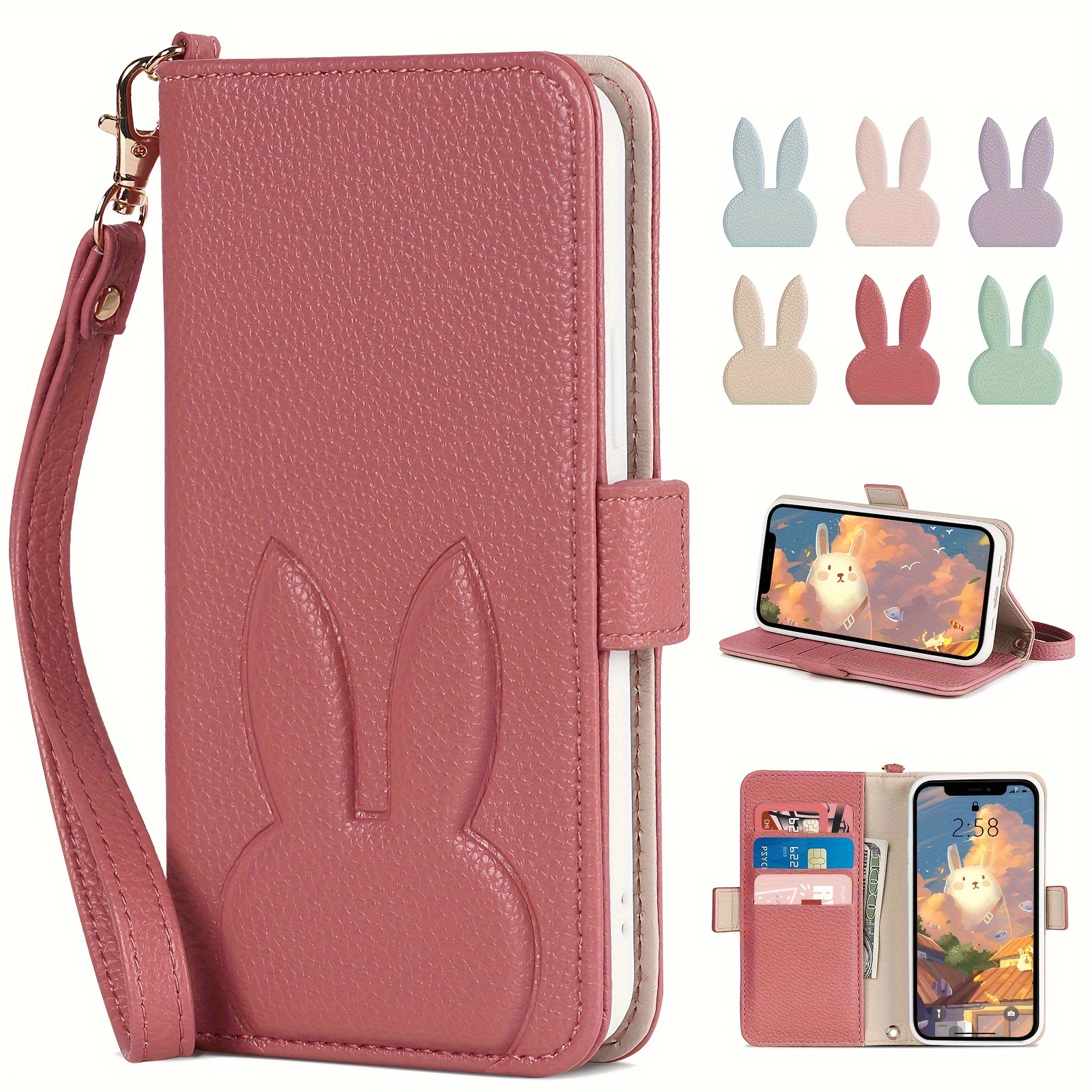 

Rabbit Shaped Phone For Iphone 15/14/ 13/ 12/ 11/ 6/7/8/se2