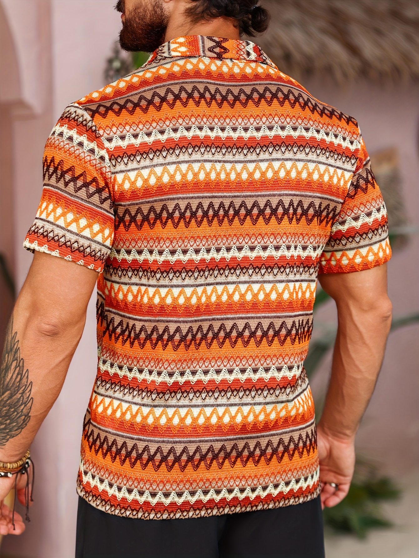 SYUMAN 24SS Crochet Short Sleeve Shirt ⁡ SYUMAN 24SS Crochet Short Sleeve Shirt ⁡