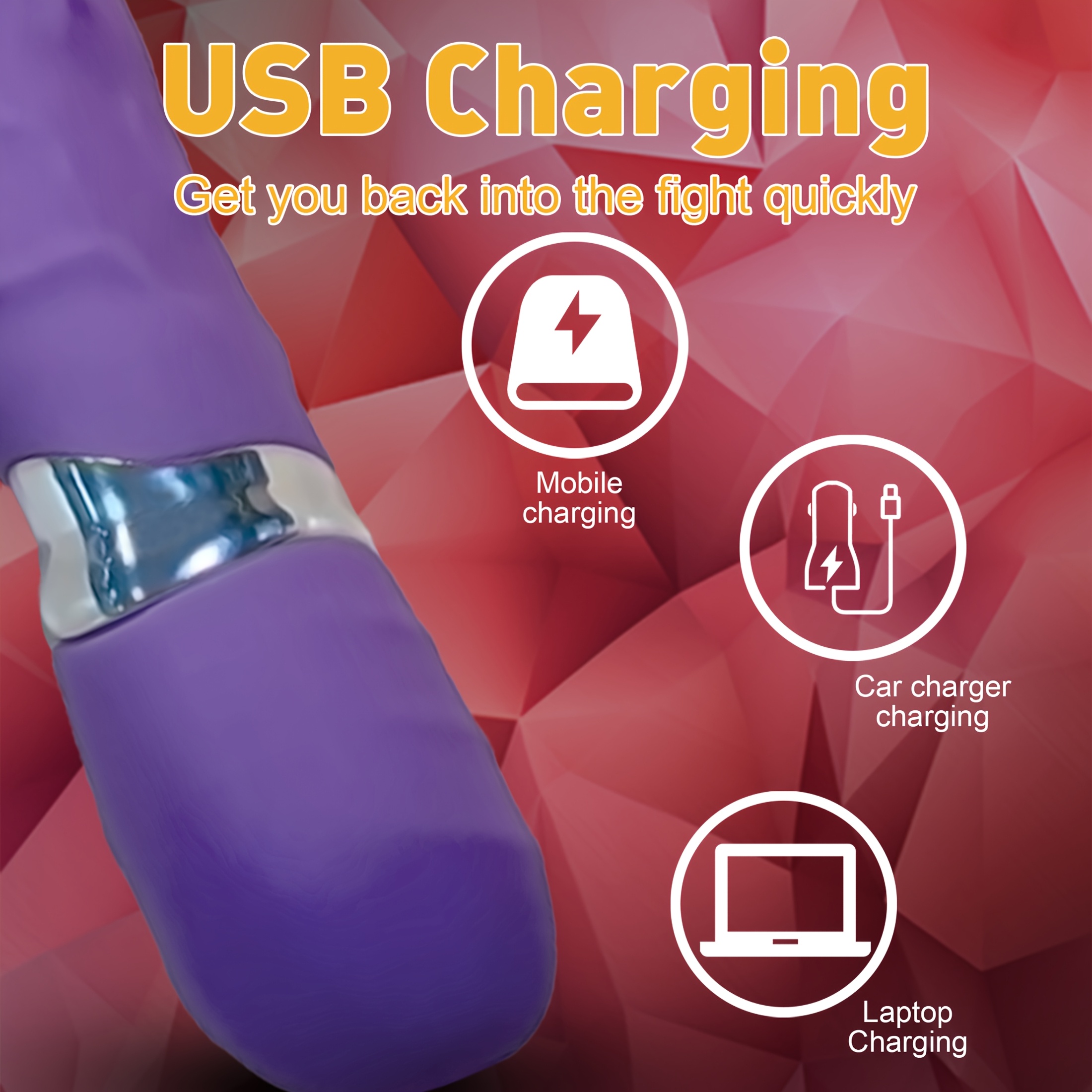 New Female Rabbit Shaped Vibrator, Silent Rechargeable Adult Couple Sex Toy, 10 Vibration Modes, G Spot Clitoral Dual Massage Companion Type Female Product