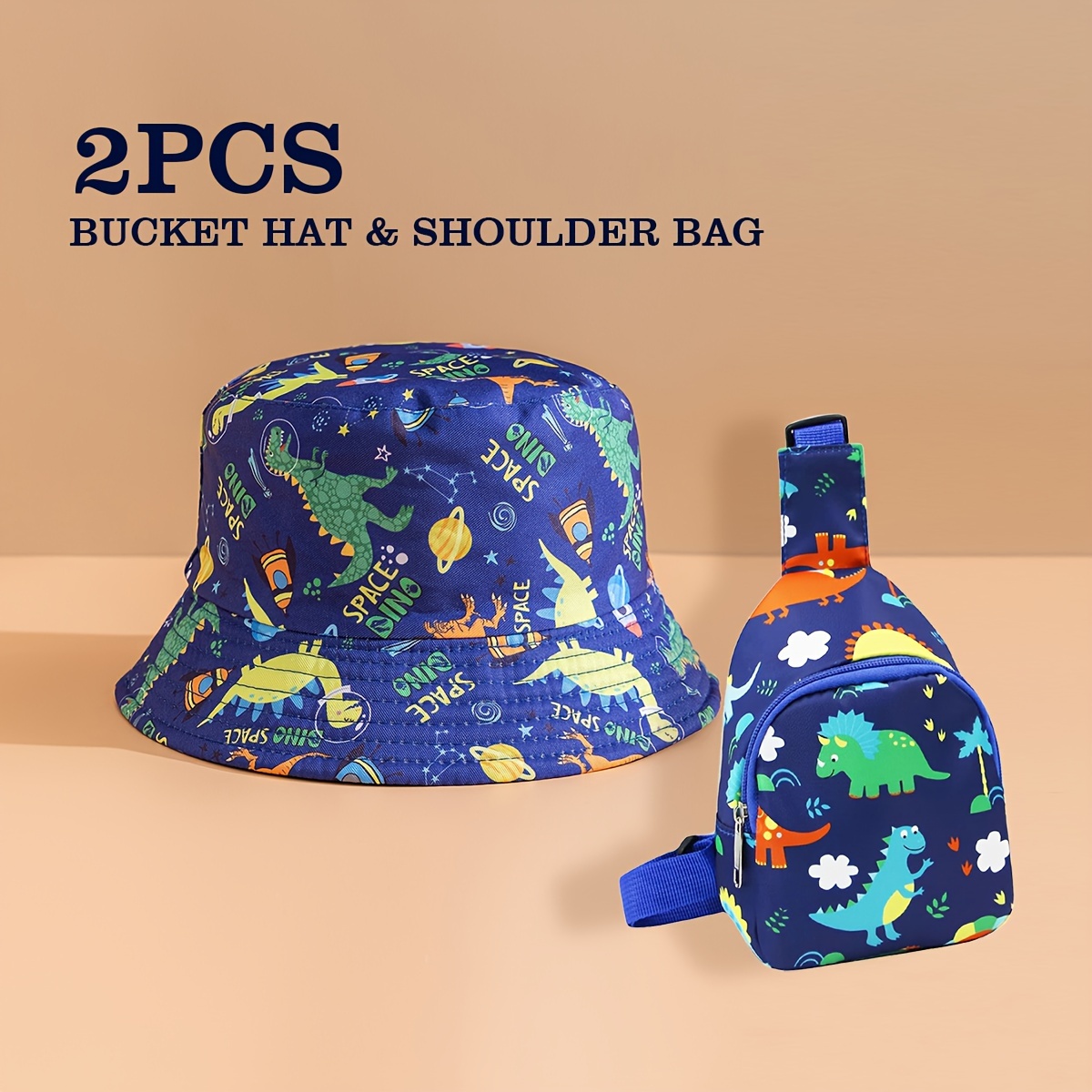 

Boys' & 2pcs Set: Hat And Matching Bag - For To , &