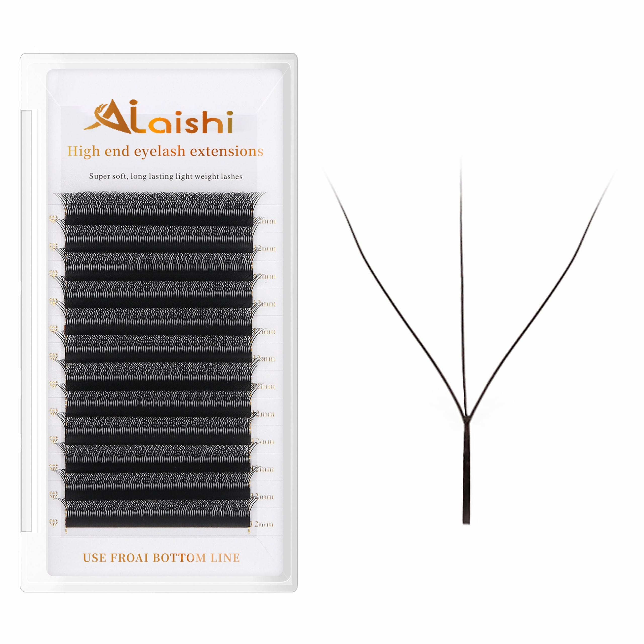 

Salon-grade Russian Dd Eyelash Extensions - Fluffy Cluster Lashes Set, Natural Reusable 0.07mm Thickness, C/d Mixed Length 6-15mm, Matte Black Handmade Easy Fan Blooming False Lashes