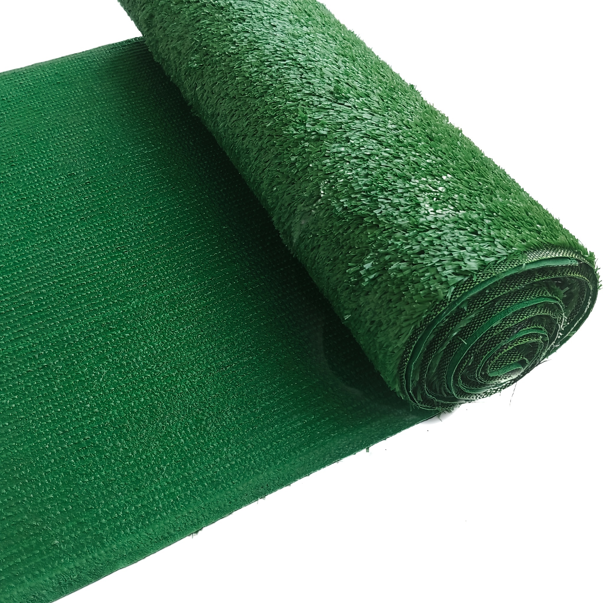 

Anti-aging With Dual-layer Backing, Plastic Synthetic Grass Mat, 10mm Blade Height – Indoor/outdoor Green Carpet Runner