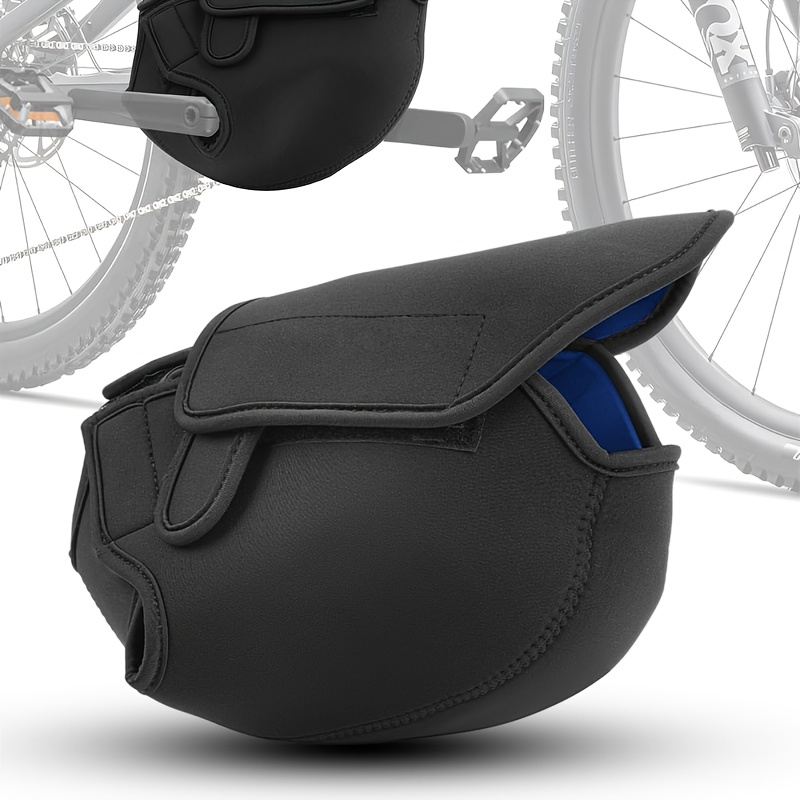 Electric Bike Motor Protection Cover, Neoprene Soft Shell Motor Guard, Fit For E-bicycle Center Motor, Scratch Resistant With Flap Design