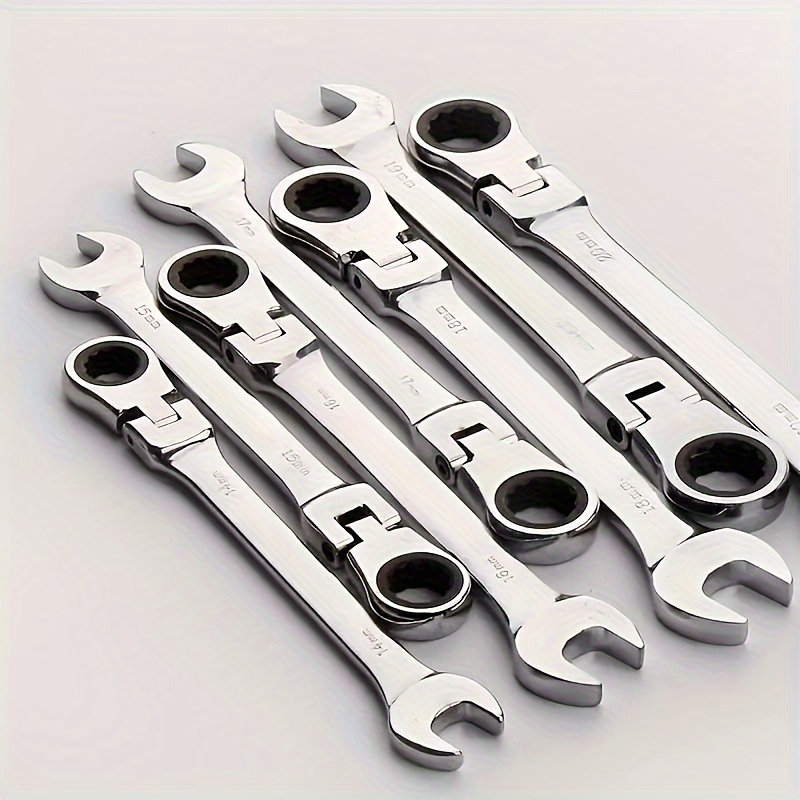 

Versatile Dual-use Ratchet Wrench Set With Flexible Head - Durable Steel Construction For Efficient Mechanical Work Ratcheting Wrench Set Flex Head Ratcheting Wrench Set