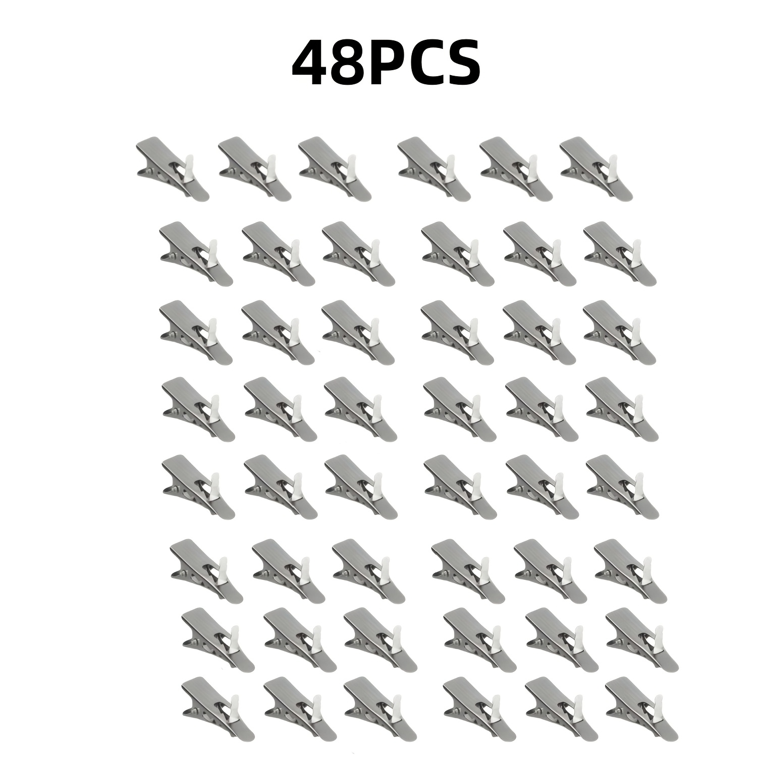 TEMU Lot de 48 pinces bec de canard pour décoration de cadeaux floraux de Noël et fixation de fête
