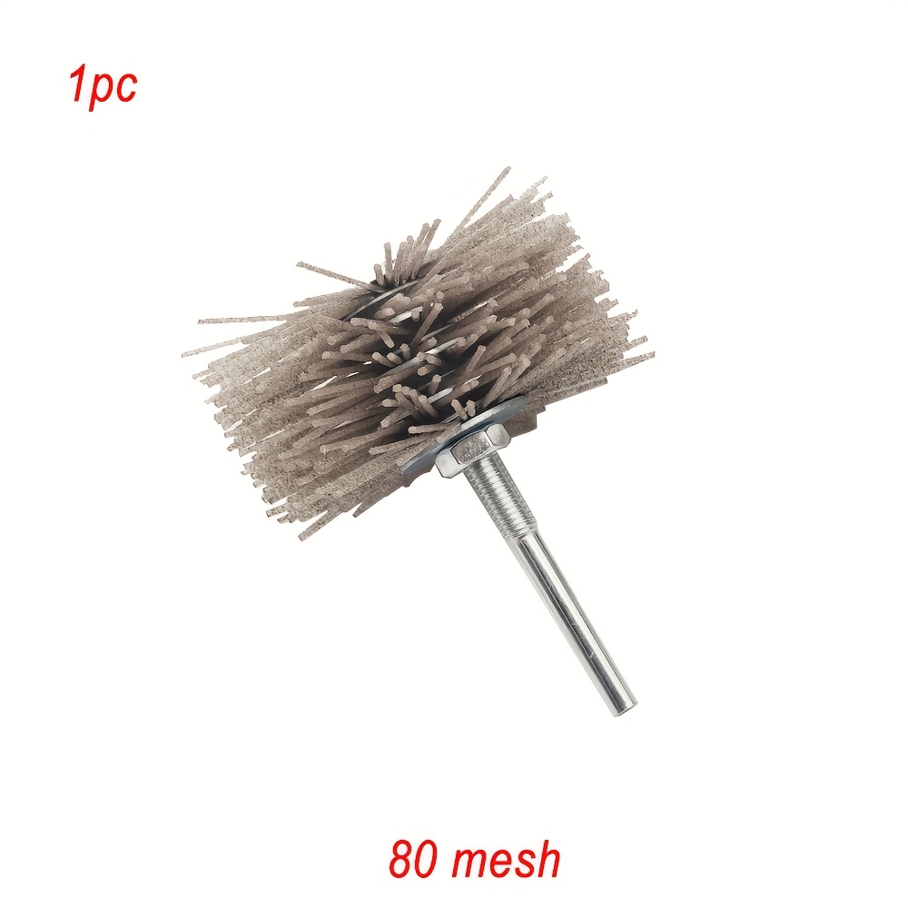 Single Piece Sanding Head, Nylon Grinding Wheels With Grit Sizes 80/180/240/400 For Rotary Tools, Used For Polishing And Finishing Wood Carvings