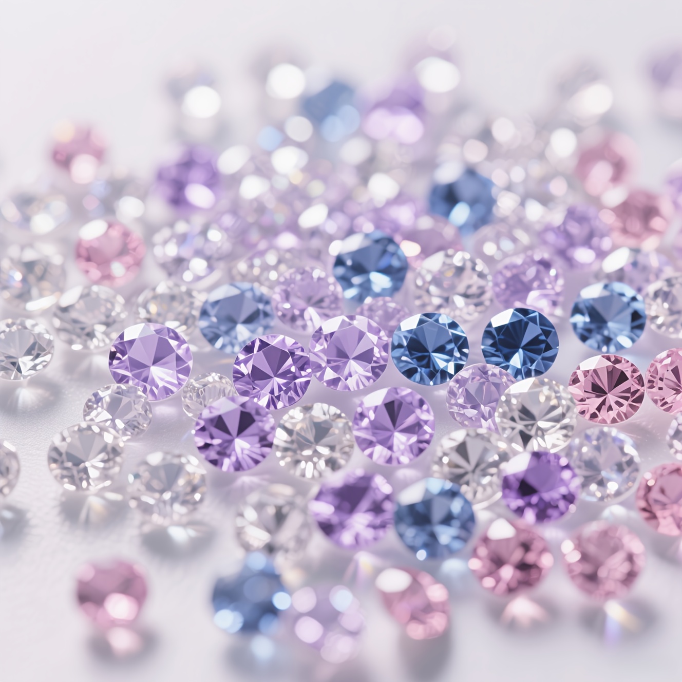 E-shop 212-teilig, Kunst-Diamant-Dekoration, Vasenfüller für Tischzentren, klare Acryl-Edelsteine, Tischstreu-Kristalle für Vasenfüller, Diamanten für