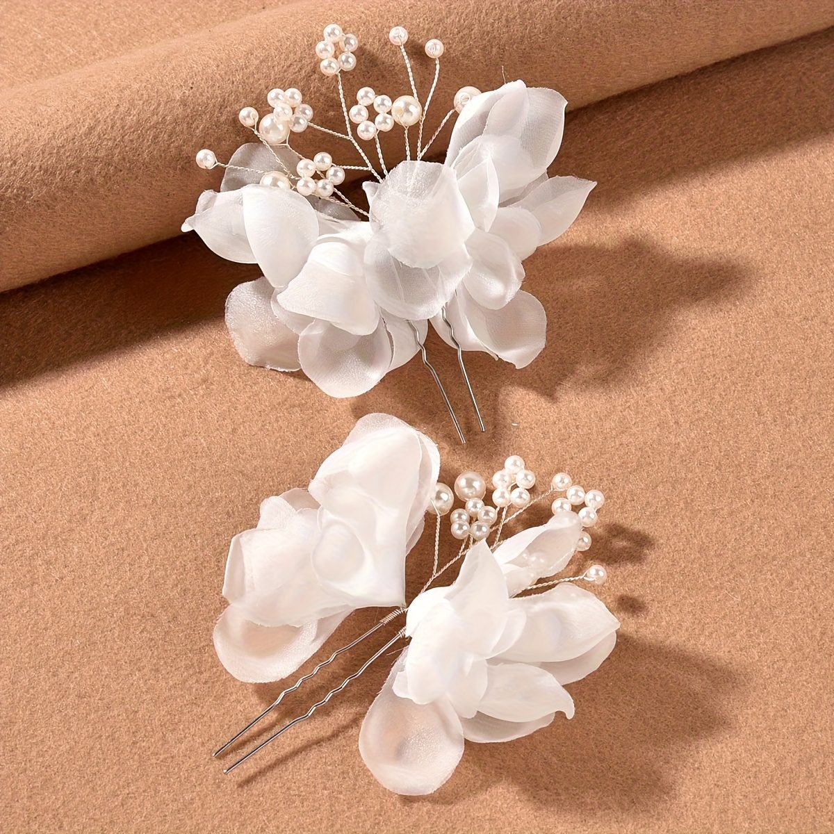 Bridal Hair Accessories Handmade U-shaped Hairpin Insert Comb Hair Comb Hairpin Set