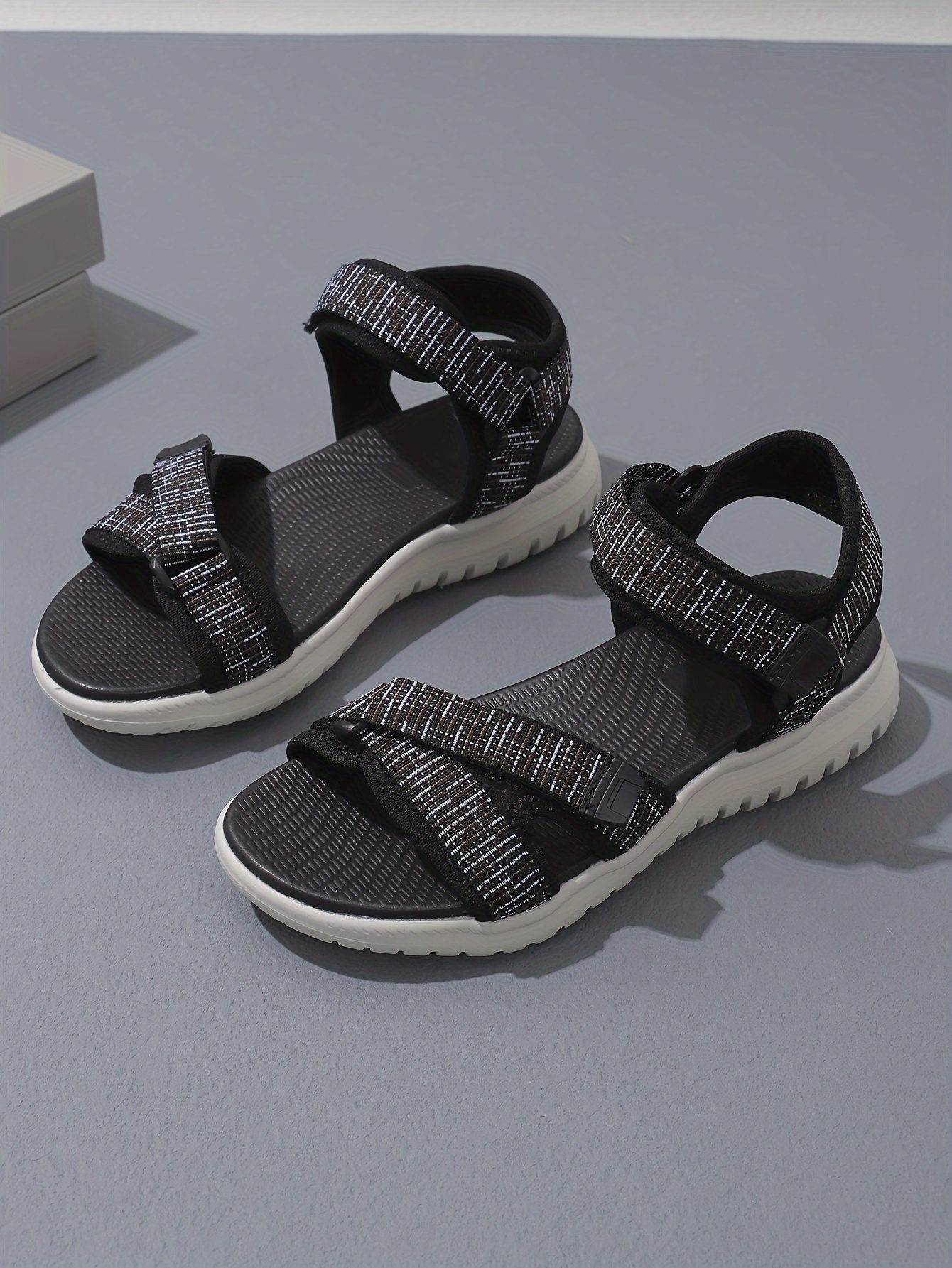 womens summer sports sandals comfortable soft sole with adjustable   walking shoes lightweight platform casual footwear Product details 9