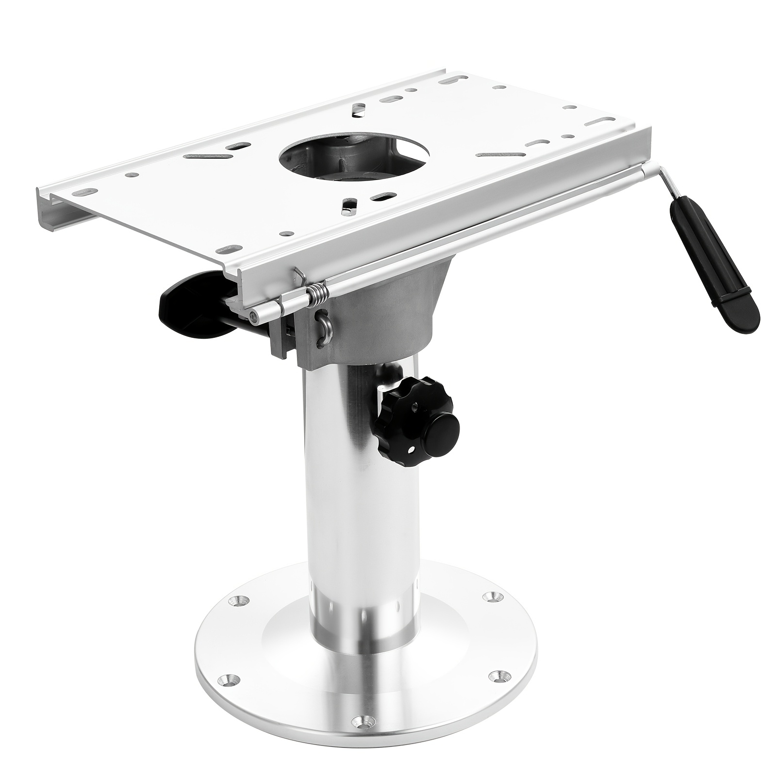 Image of Adjustable Height, Marine Seat Accessories: Swivel Bases, Pillars, Base Pins, Sliding Devices, Spring Lifting Components