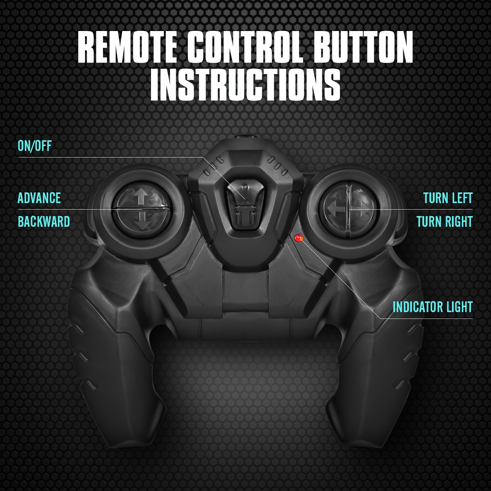 Remote Control Cars For Boys, Rc Truck 4x4, 1:16 Scale, Off-Road Truck With Two Rechargeable Batteries, High Speed Vehicle.