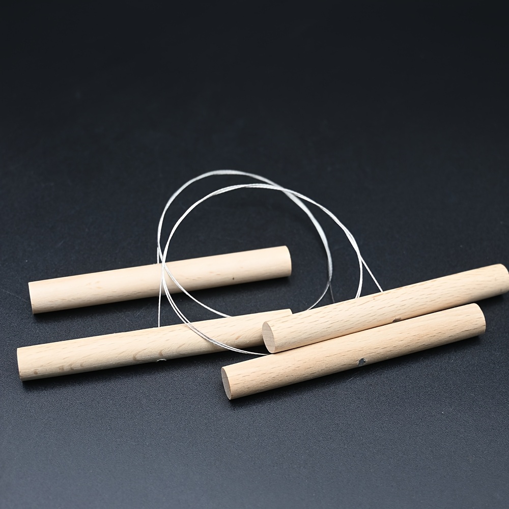 Premium Wood Handled Wire Cutter For Pottery, Ideal For Cutting Clay Ropes And Sculpting Tools