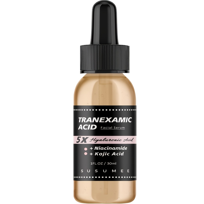 Image of 5% Tranexamic Acid Serum, With Niacinamide, Pro- & Hyaluronic Acid, Moisturizing Face Serum For Men And Women, 30ml/1fl.oz