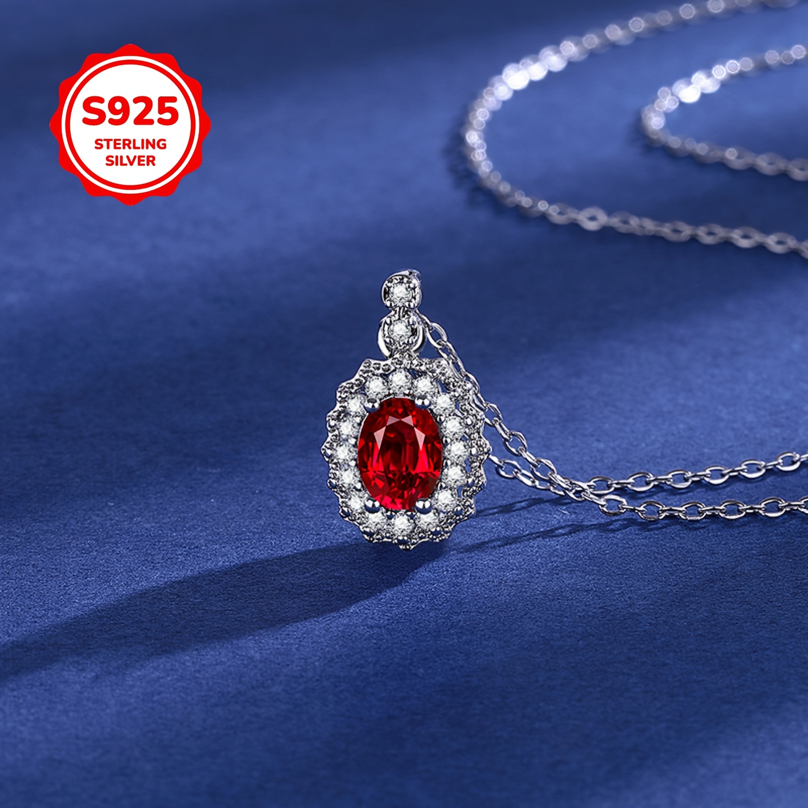 1 stuks S925 Zilveren Dames Hanger, Geschikt voor Dagelijks Gebruik Elegante All-Match Ketting, Vakantie Cadeau Kerstcadeau/Essentieel om te Cadeauwen