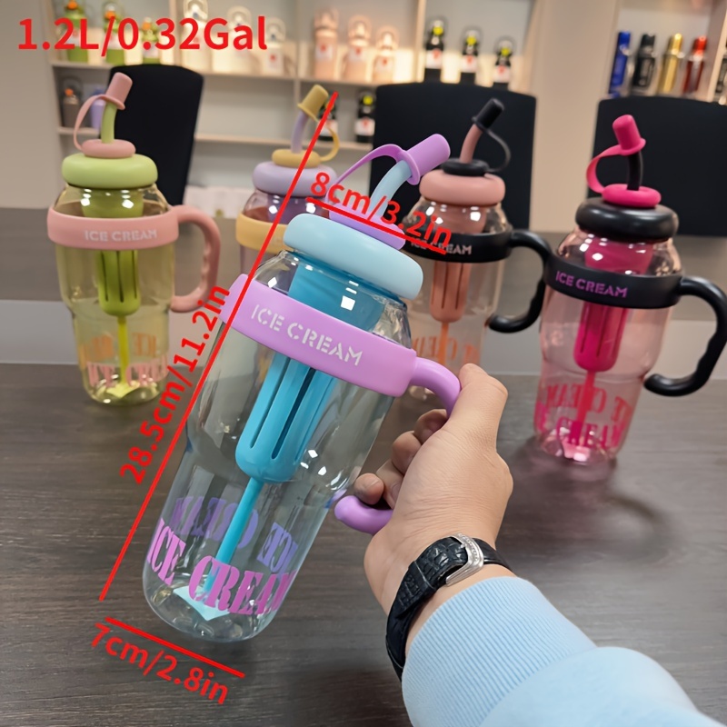 12 oz silver reusable plastic cups 240 Cups, 12 oz. Clear with Silver Stripes Round Disposable Plastic Tumblers main image 1