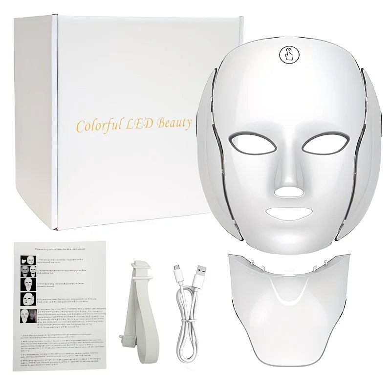 7 Color LED Facial Beauty Device for Face and Neck Care – detail 12