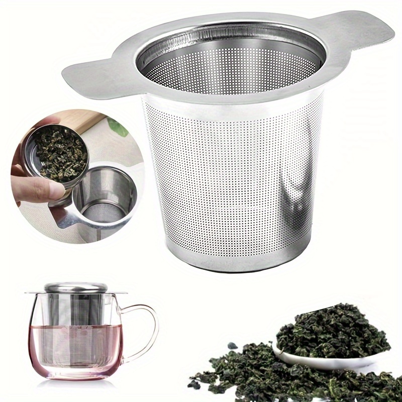 Stainless Steel Mesh Tea Infuser Reusable Teapot Mug Cup Tea - Temu