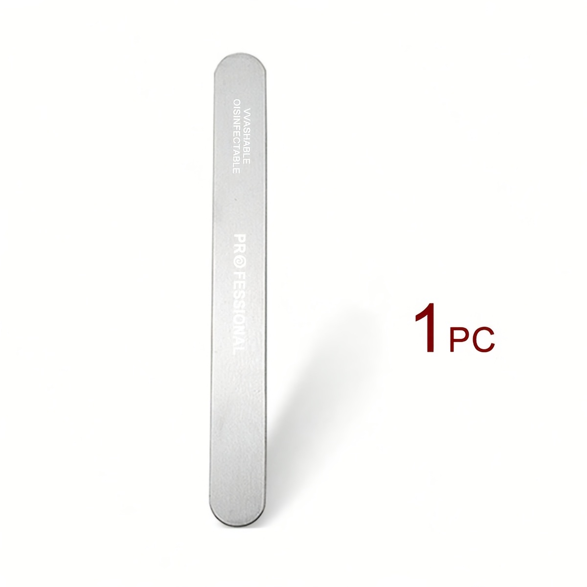 TEMU 1 lima de acero inoxidable para uñas (piezas de repuesto para lima de uñas disponibles por separado)