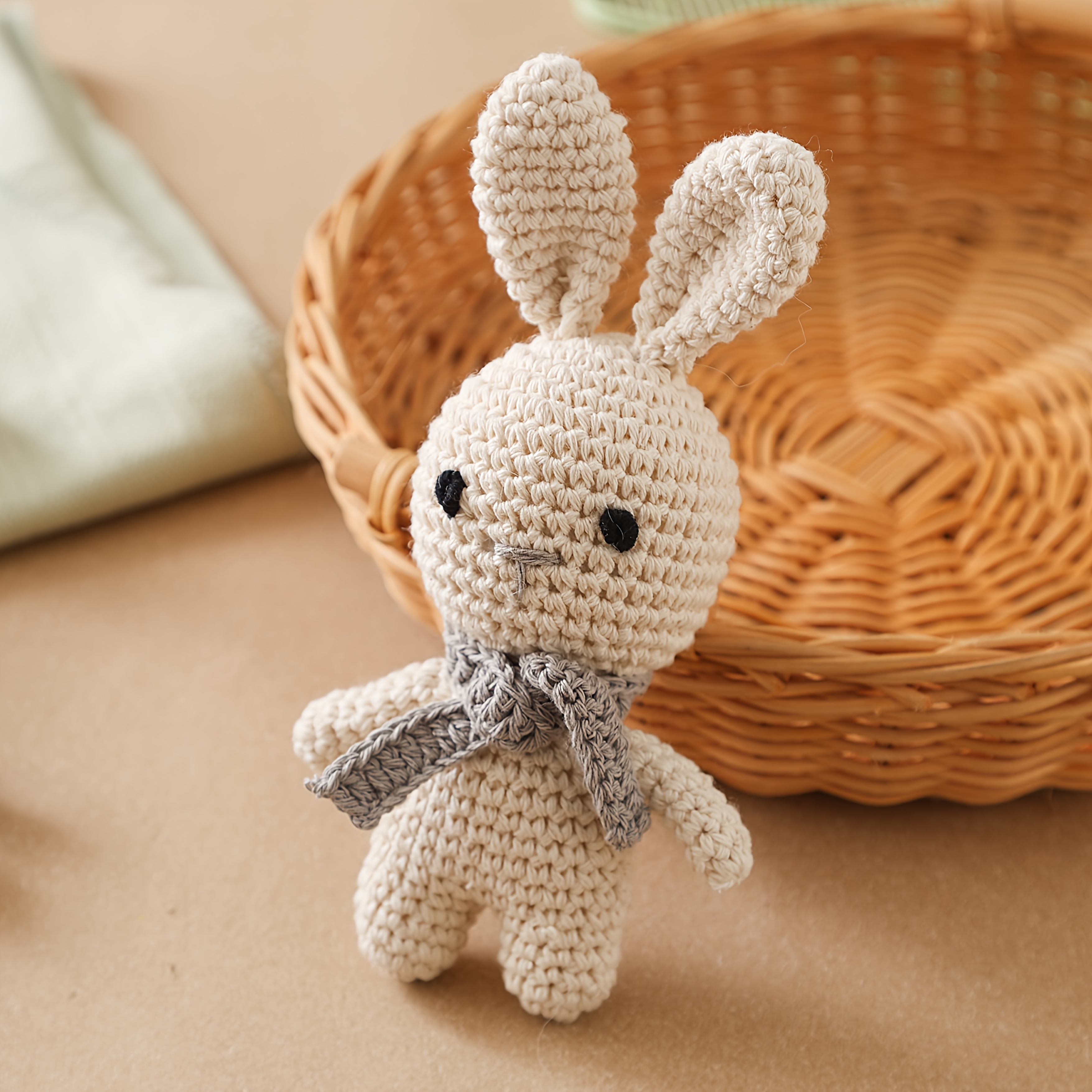 Image of Handmade Crochet Rattle, A Parent-child Interactive Crochet Toy For Babies, Featuring A Built-in Bell, Three-dimensional , Designed To Capture 's Attention, Auditory Skills, A Gift For , Rich