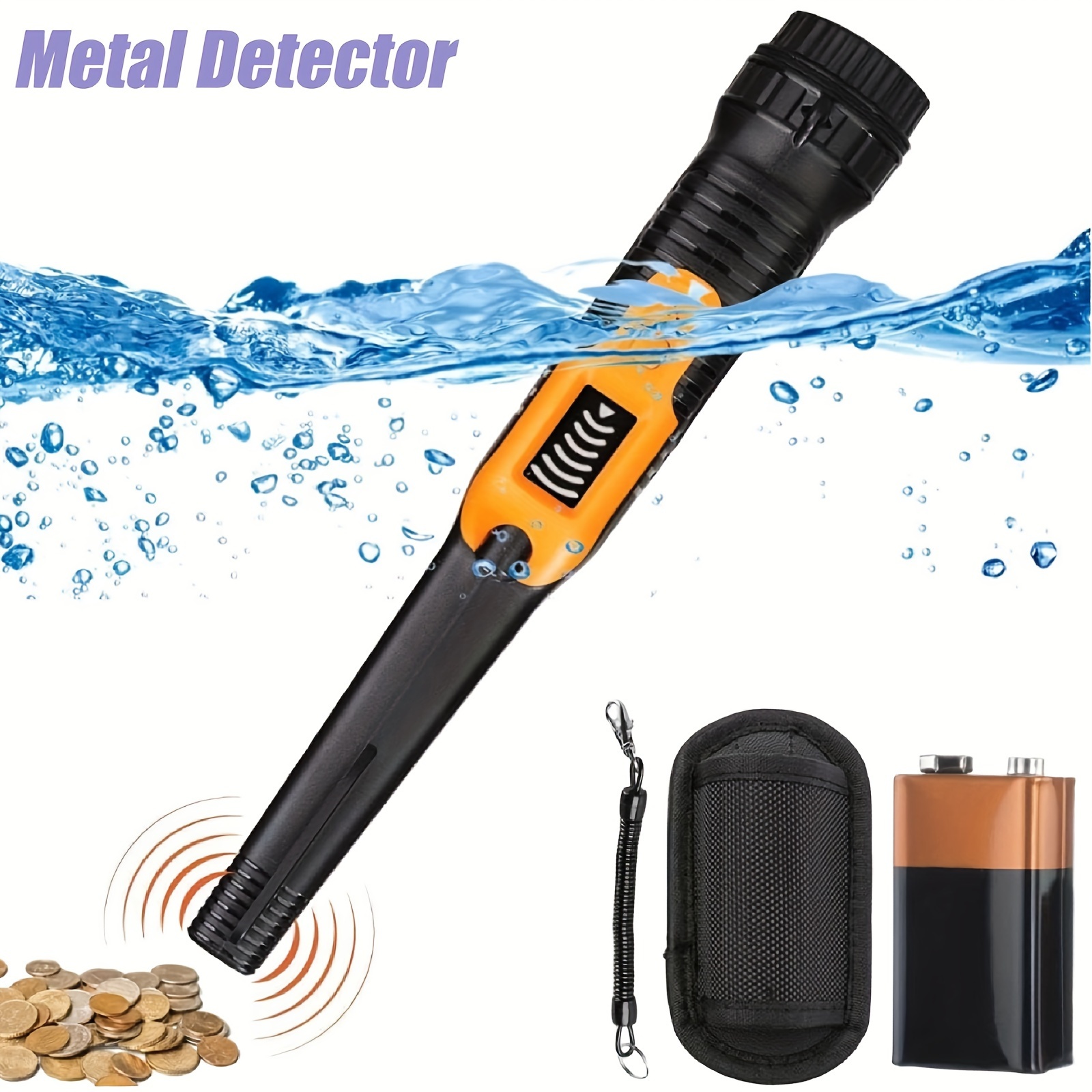 

Metal Detectors For Adults For Professional For Beginners Metal Detector Wand Machine Handheld Small Positioning Stick Outdoor Treasure Hunt