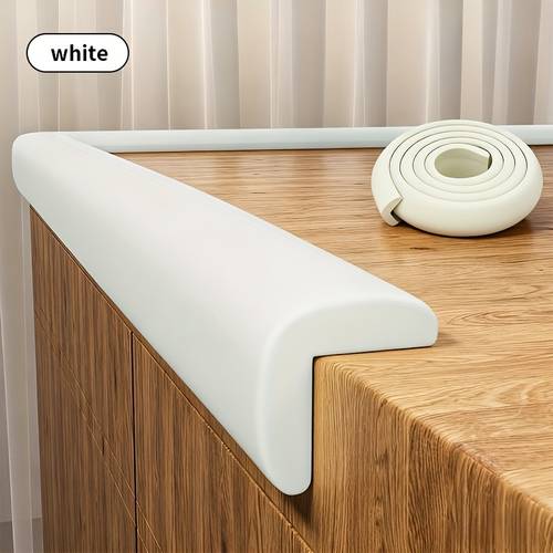 impact corner protector for tables and walls durable rubber material prevents scratches furniture in place anti scratch protective cover furniture protection 78 74 inch household corner tea table hemming