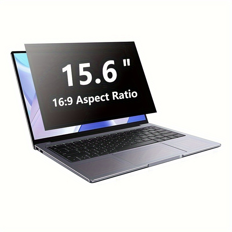 TEMU 15.6 Inch 16:9 Laptop Privacy Screen Filter - Computer Monitor And Protector