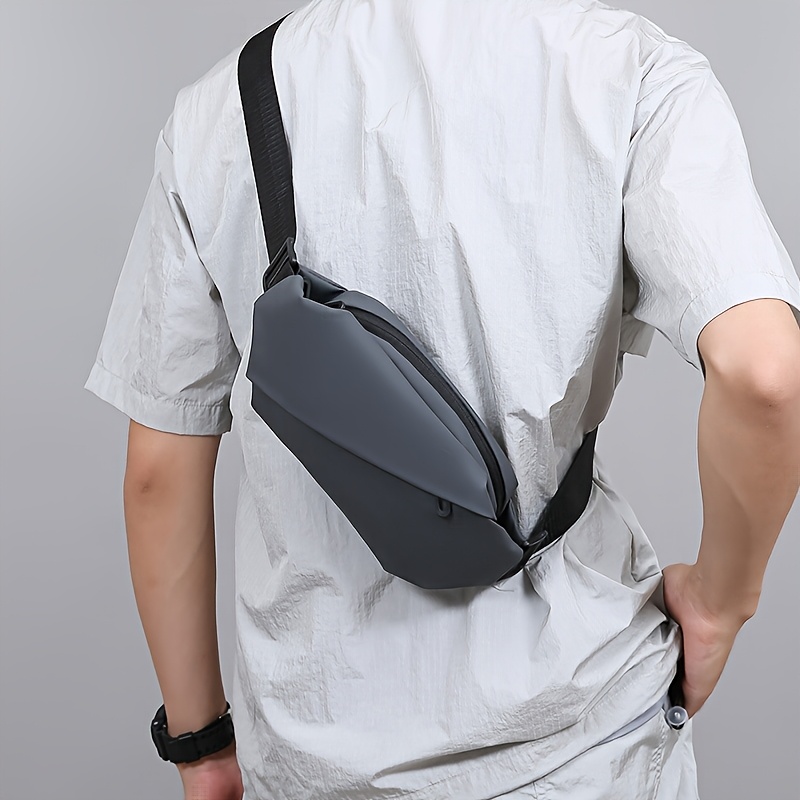 Men's PU Leather Shoulder Crossbody Bag