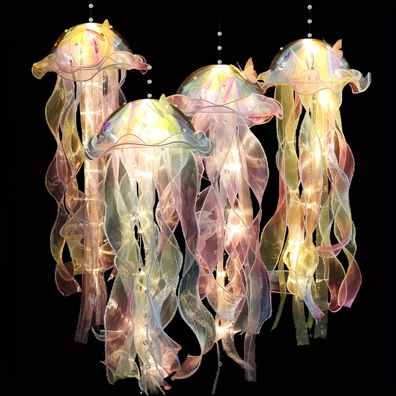 Handmade Jellyfish Decorative Lamp Outdoor Patio Decoration - Temu