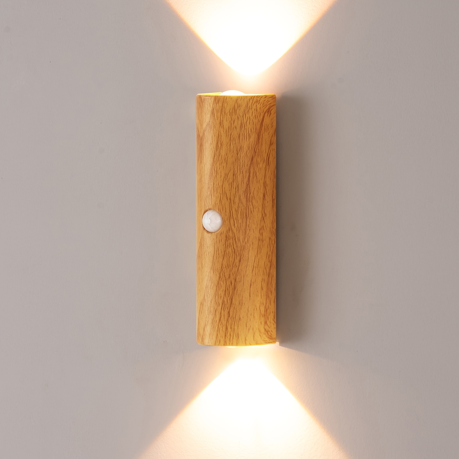 LED Wall Light with Motion Sensor and USB Charging