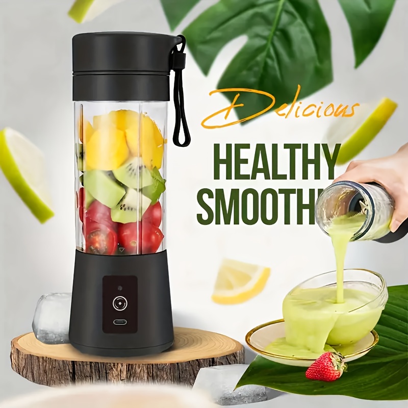 portable usb rechargeable blender ideal for smoothies shakes   fitness enthusiasts on the go   2000mah lithium battery details 3