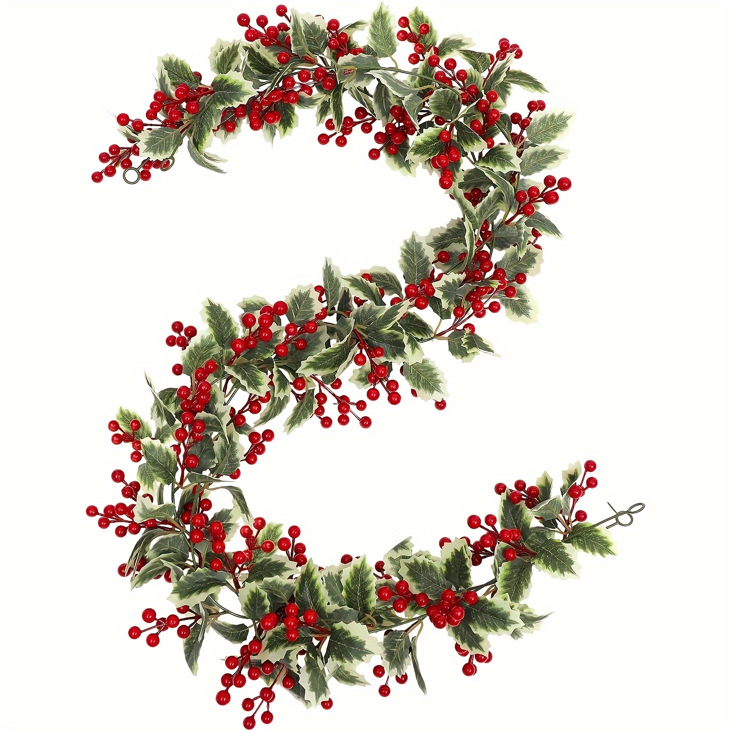 

5.75ft Christmas Garland Red And , Plastic For , , Fireplace , & Decor, For Christmas, , New ,