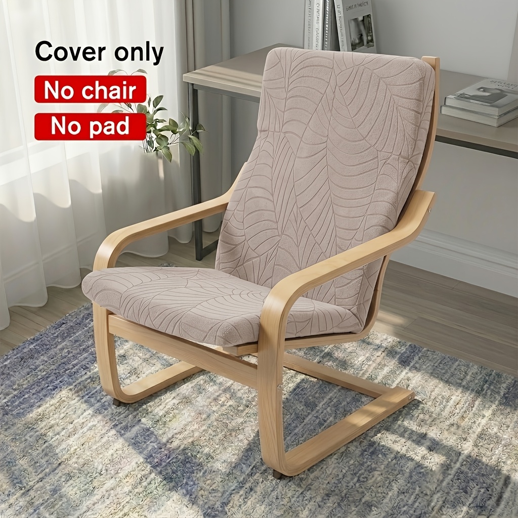 TEMU de cojín y para silla de 1 pieza, estilo bohemio, para sillones , con cierre elástico, extraíble y lavable a máquina con correas de , protector