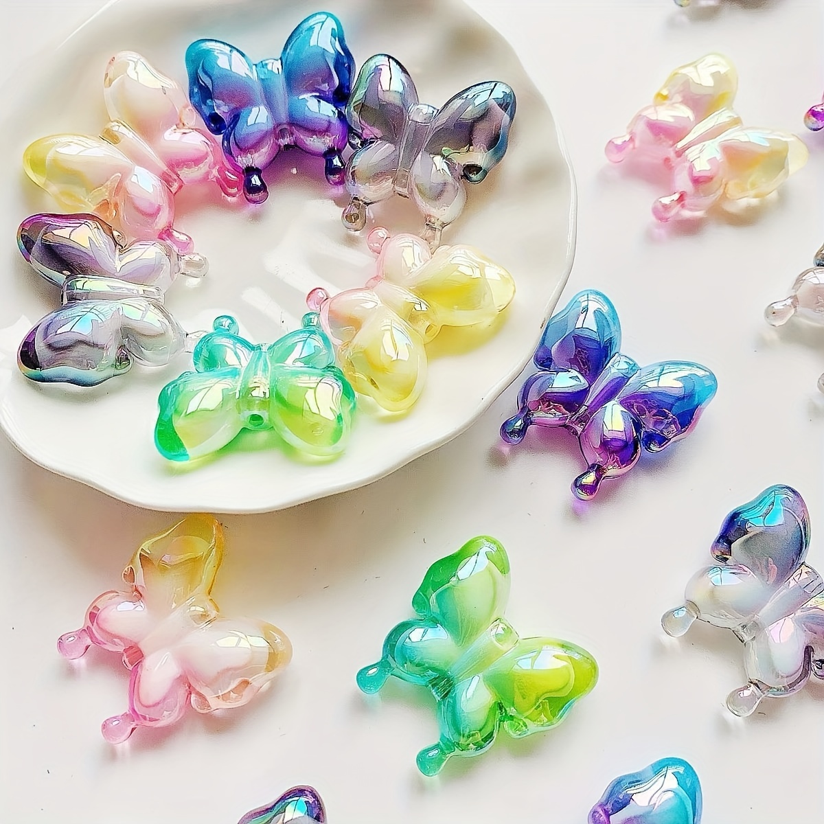 

10pcs - Uv , Making Kit For Bracelets, Phone , Keychains &