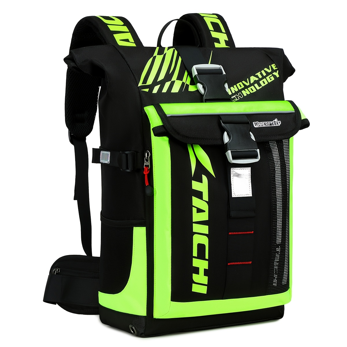 E-shop Neuer stylischer Herren-Reiserucksack, Outdoor-Sport-Radrucksack, Leichter Wanderrucksack, Multifunktionaler Motorradrucksack mit großem