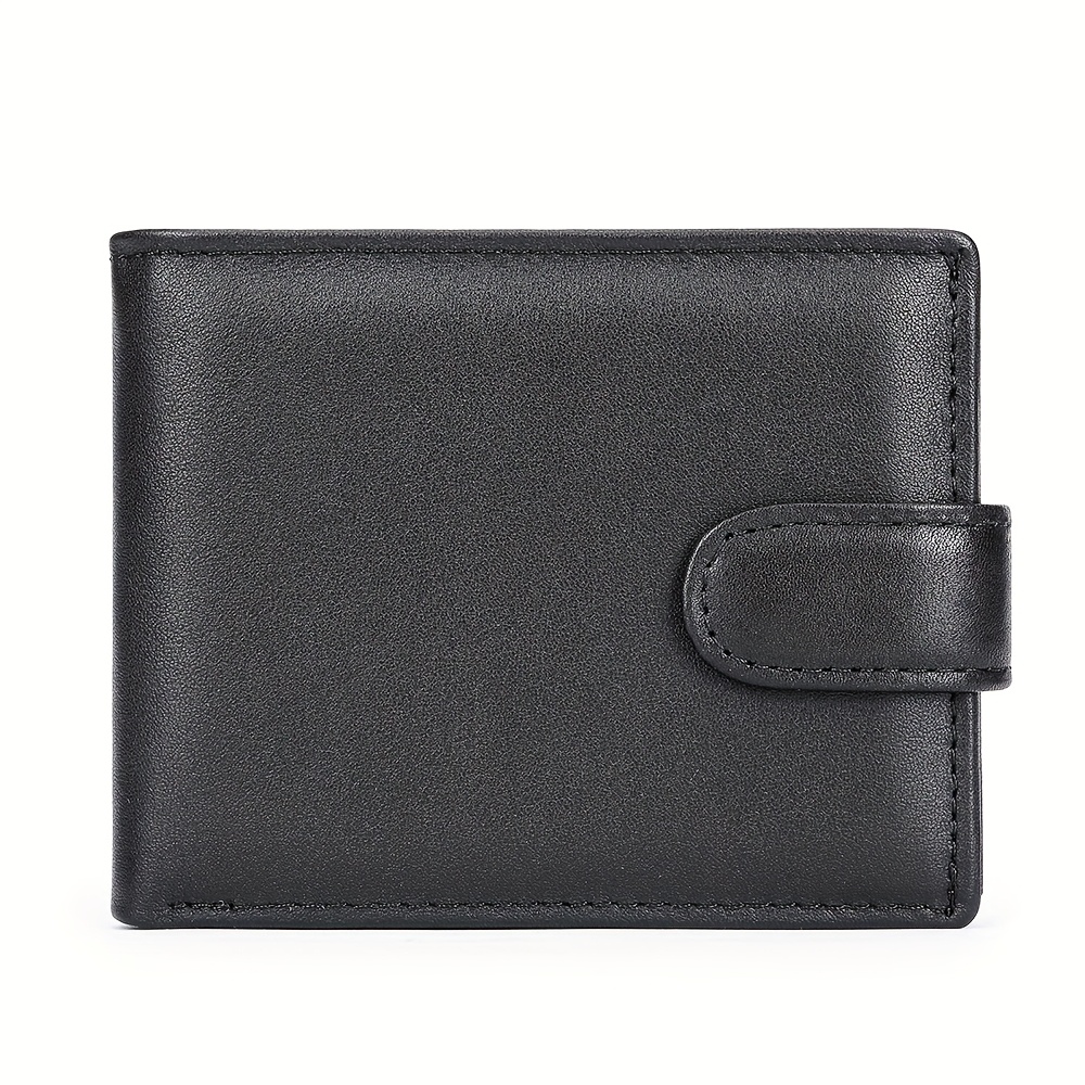Masiwei Genuine Leather Wallet - Top-grain Cowhide Full Multi-card Holder & Coin Pocket, Horizontal Wallet, Durable Leather Organizer ( Grain) - Ideal Christmas/valentine's Gift For Dad, Husband
