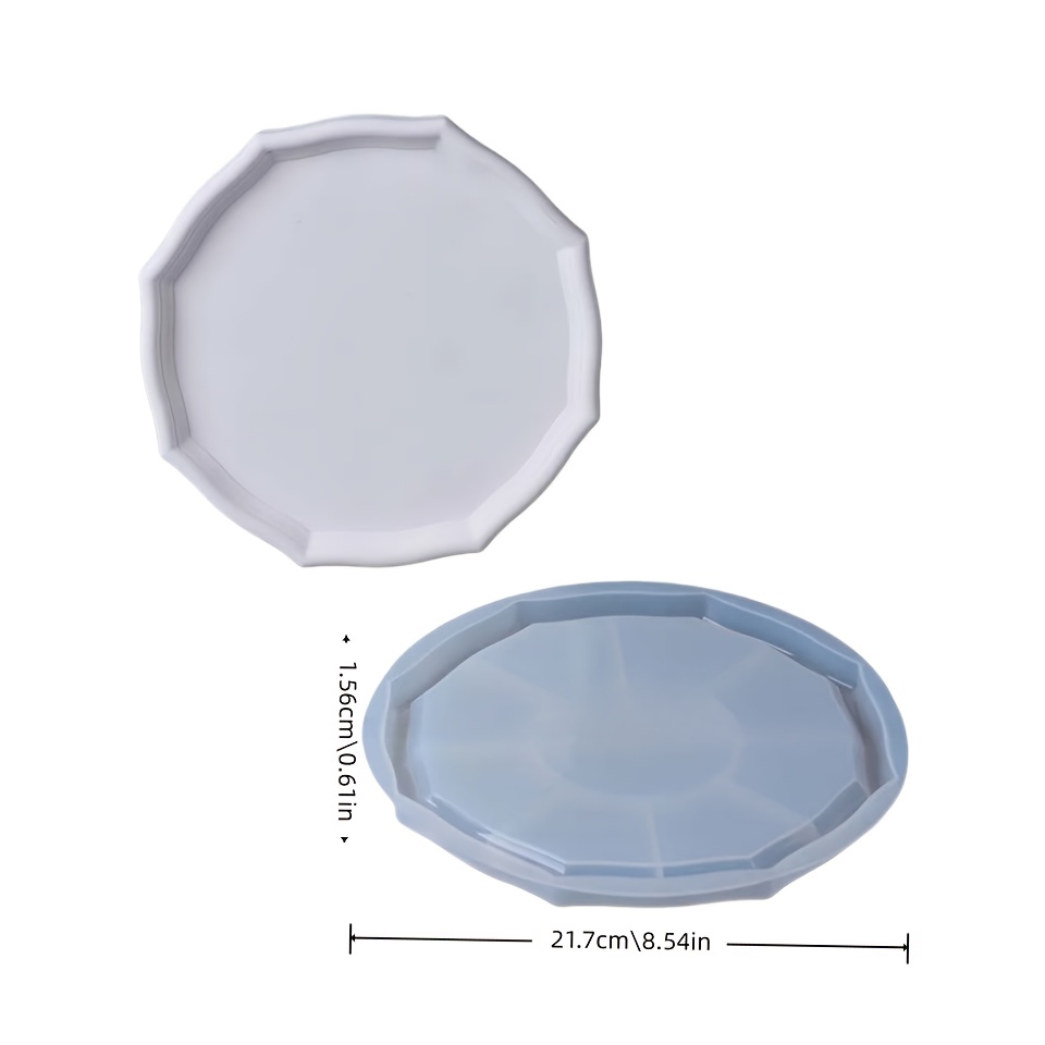 Octagonal Silicone Concrete Mold Candle Mold Diy Creative Large Planter Base Jewelry Storage Tray Display Plaster Mold Home Decor