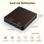 digital coffee scale with led screen high precision kitchen scale