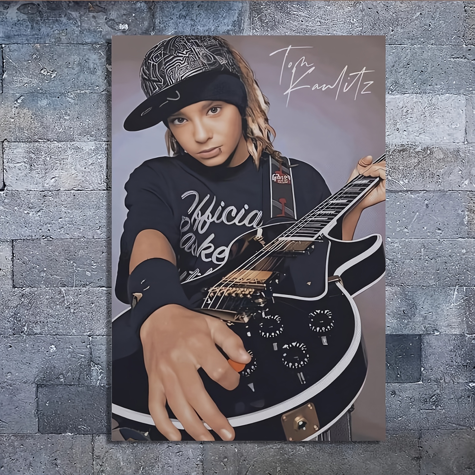 Tom Kaulitz Poster Sur Toile Pour Décoration Murale D