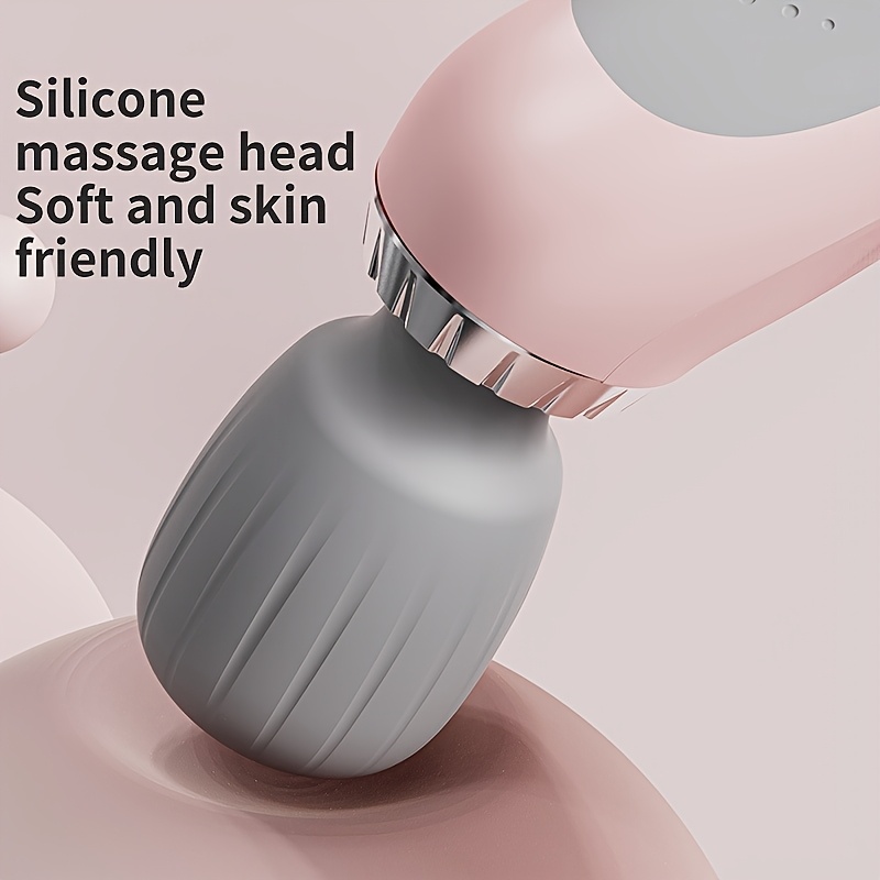 Portable Handheld Massager, USB Rechargeable Relaxation Massage Stick, 5 Adjustable Modes, Suitable for Relaxing The Neck, Back, Legs, And Waist, Perfect for Home, School, Work, And Travel. A Great Holiday Gift for Family, Parents, And Friends.