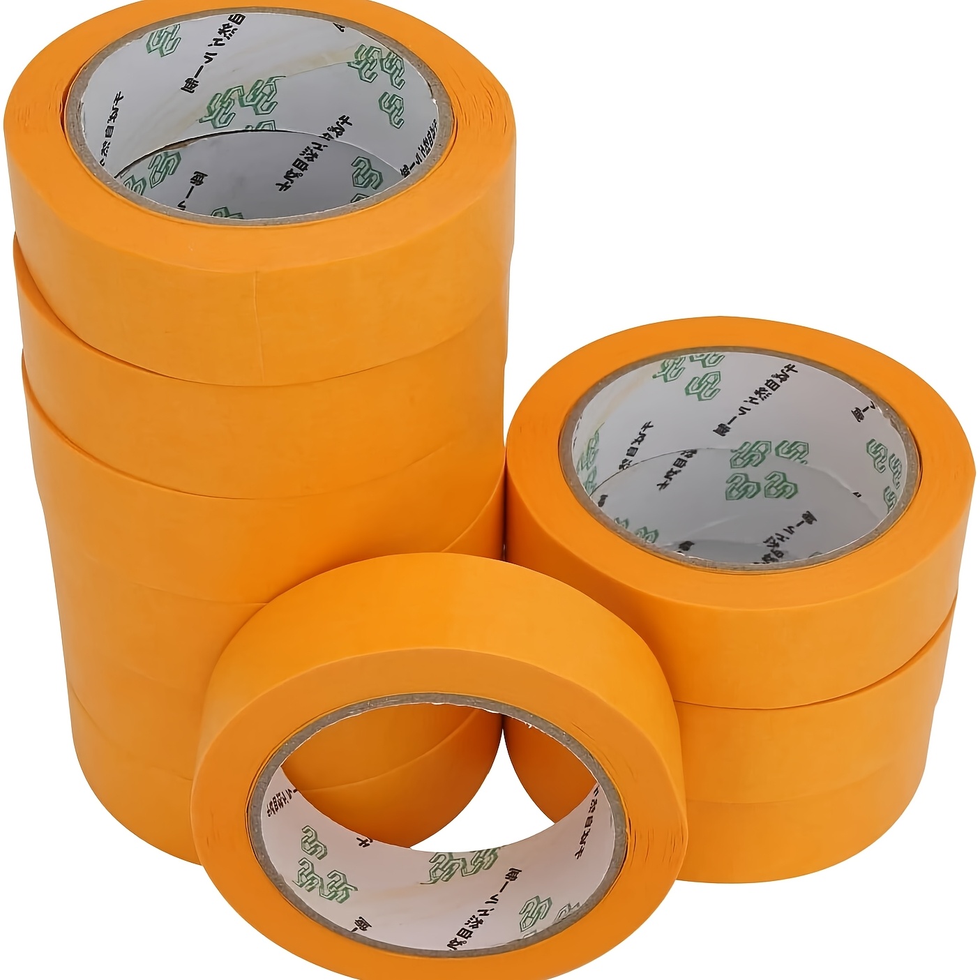 Image of 10pcs Adhesive Tape 30mmx50m Masking Tape Residue-free Painter's Tape Removable Masking Tape Painter's Tape For Decorative Car Painting