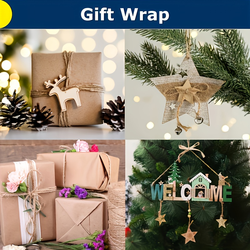 2 bundles linen rope with 3 strands 2mm diameter 1312 feet natural fiber strong flexible wear resistant ideal for packaging gifts diy crafts home decor gardening and bundling craft rope decorative rope durable rope rope for crafts Product details 2